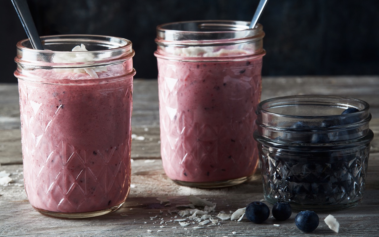 smoothie spenat blåbär smoothie spenat blåbär