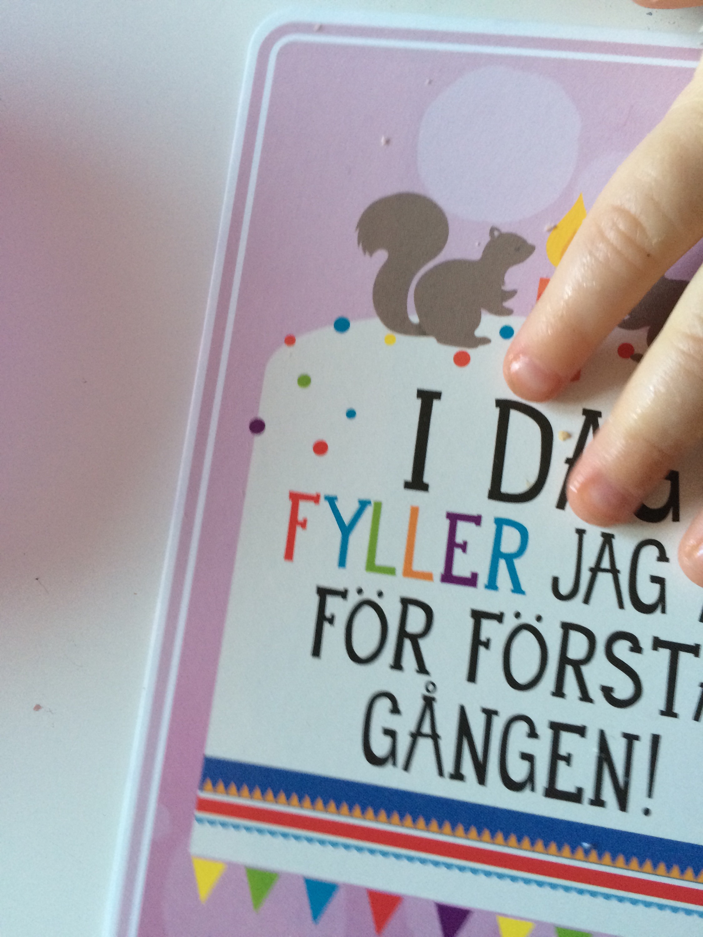 Första födelsedagen