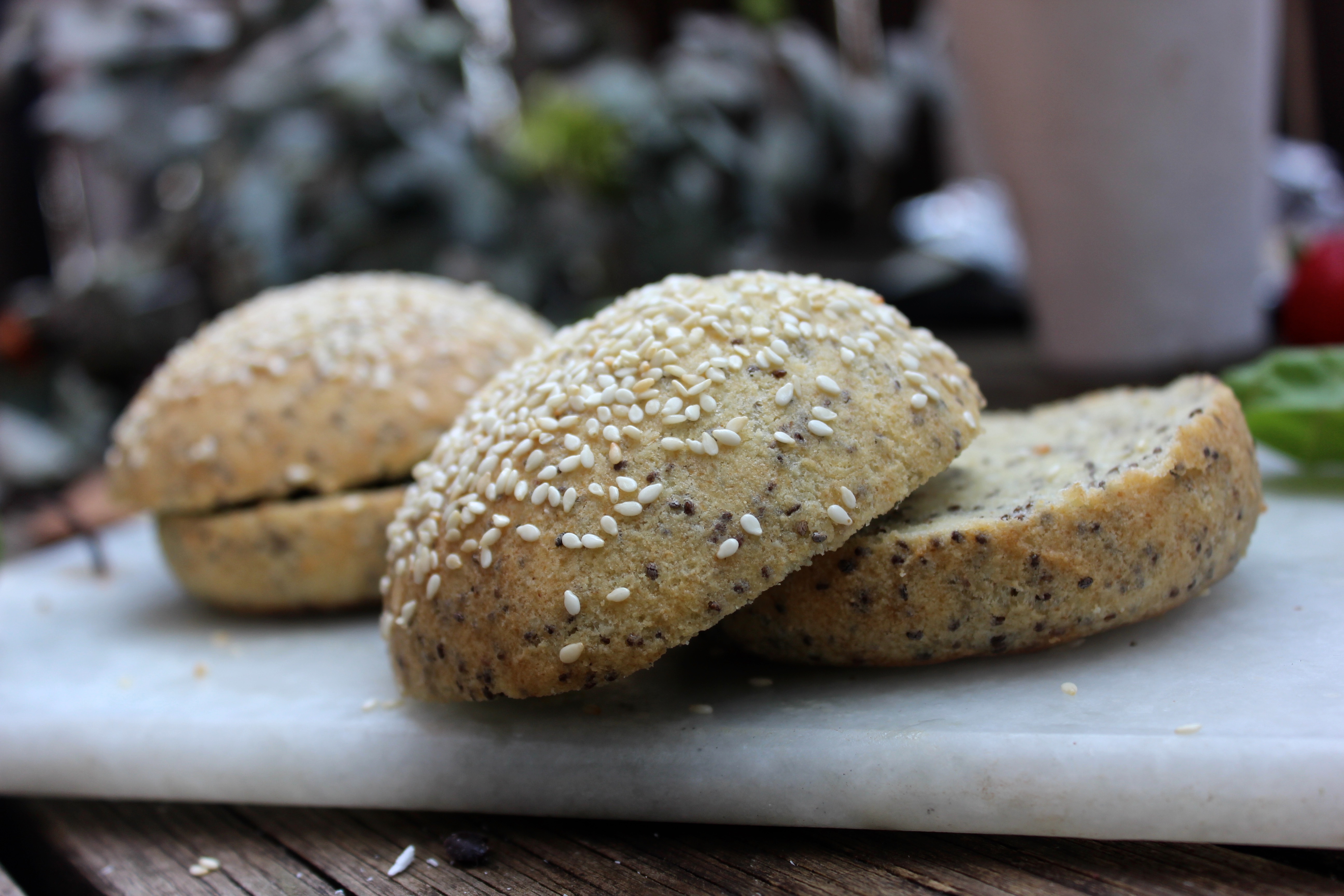 baka glutenfritt hamburgerbröd