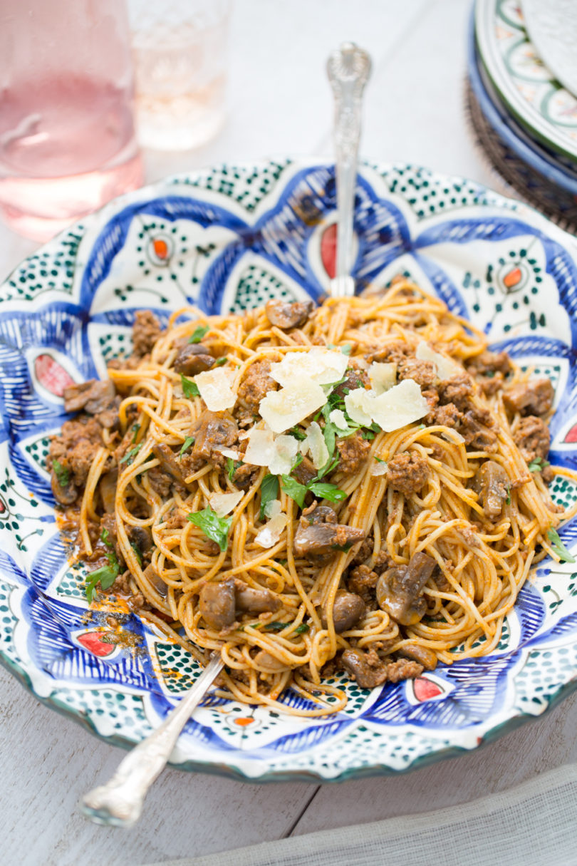 Talhaoui´s Spaghetti med köttfärssås Markiz