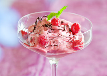 hallonsorbet utan ägg hallonsorbet utan ägg